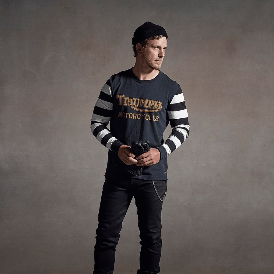 Triumph long sleeve shirt top